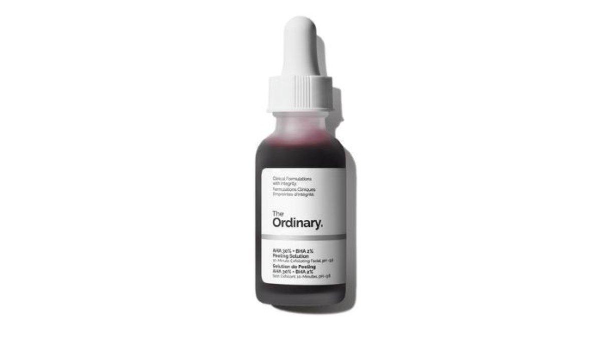 REKOMENDASI PEELING SERUM - Foto produk The Ordinary AHA 30 persen+BHA 2% Peeling Solution, diolah dari theordinary.com, Kamis (27/2/2025). Berikut rekomendasi peeling serum yang bisa mengangkat sel kulit mati dan menghilangkan flek.