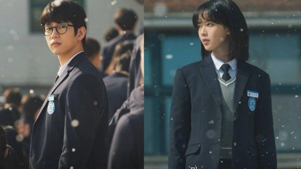 DRAKOR THE WITCH- Foto cuplikan drakor The Witch yang dibintangi Jin Young (kiri) dan Roh Jeong Eui (kanan), diolah dari website Hancinema.com, Rabu (19/2/2025). Simak info lengkap tentang drakor The Witch yang lagi viral ini.