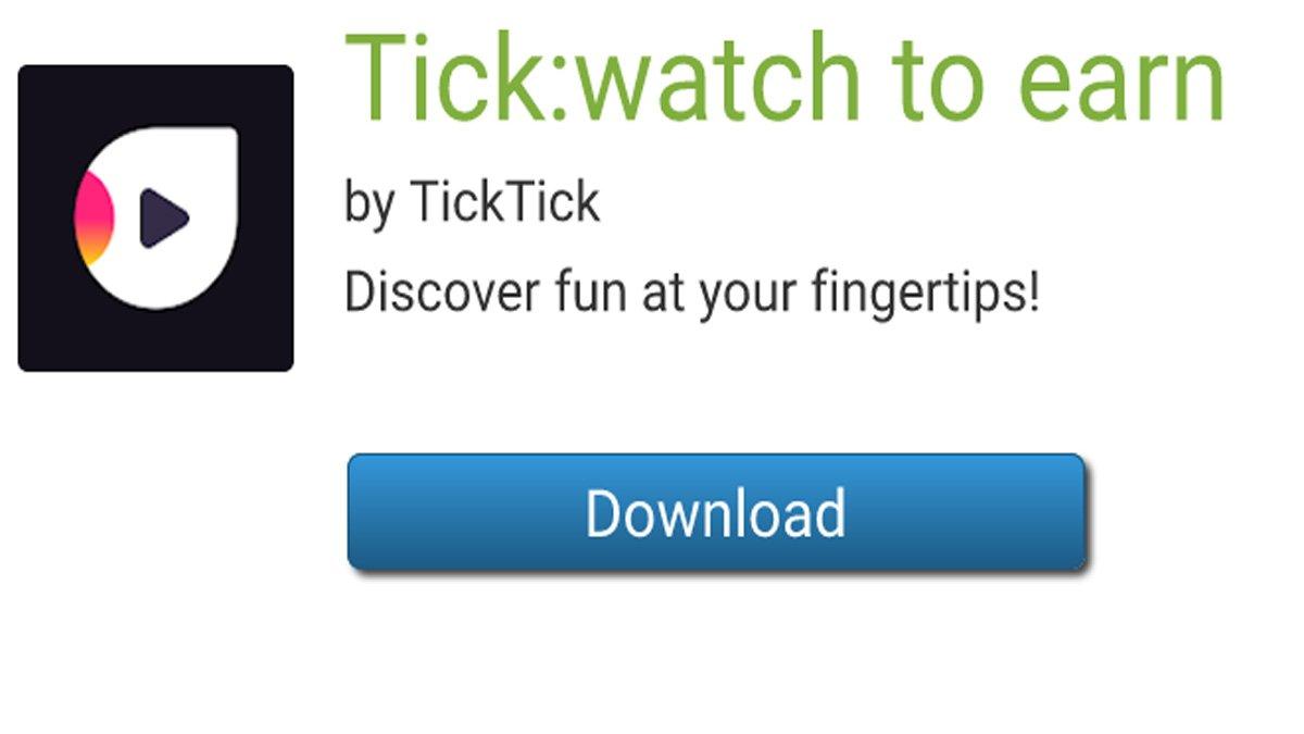 Tick Watch to Earn, aplikasi yang bisa untuk nambah penghasilan.