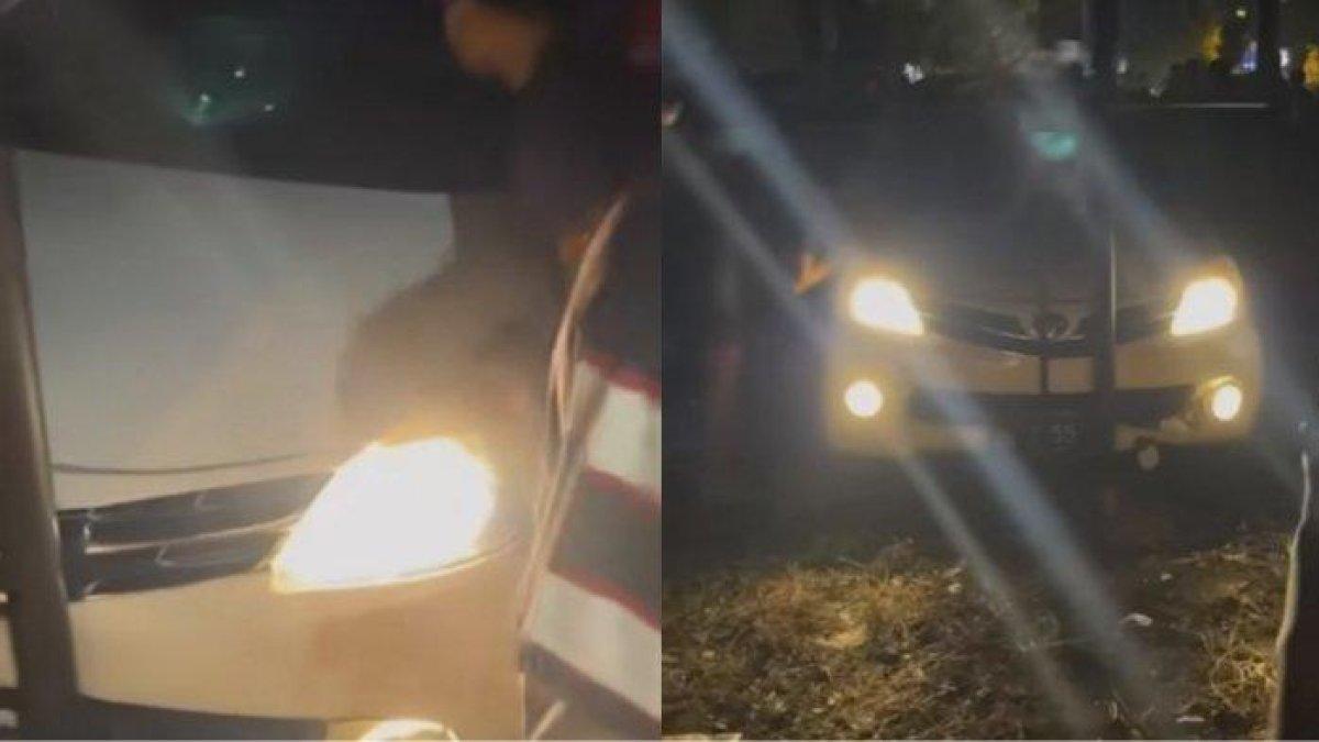 Tiga pelau begal terkunci di dalam mobil usai beraksi di Ubud, Kabupaten Gianyar, Bali