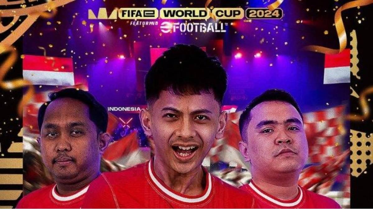 Timnas Indonesia juara piala dunia eFootball 2024.