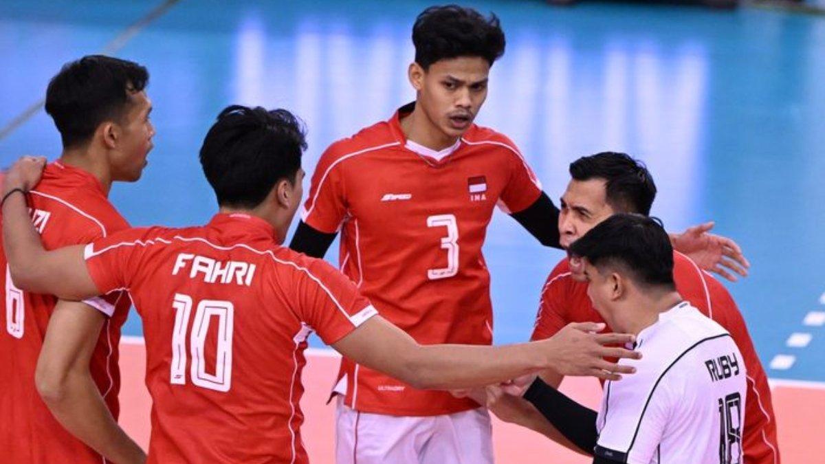 JADWAL PERTANDINGAN VOLI - Timnas voli putra Indonesia akan melawan Pakistan di AVC Nations Cup 2025 pada Sabtu, 21 Juni 2025.