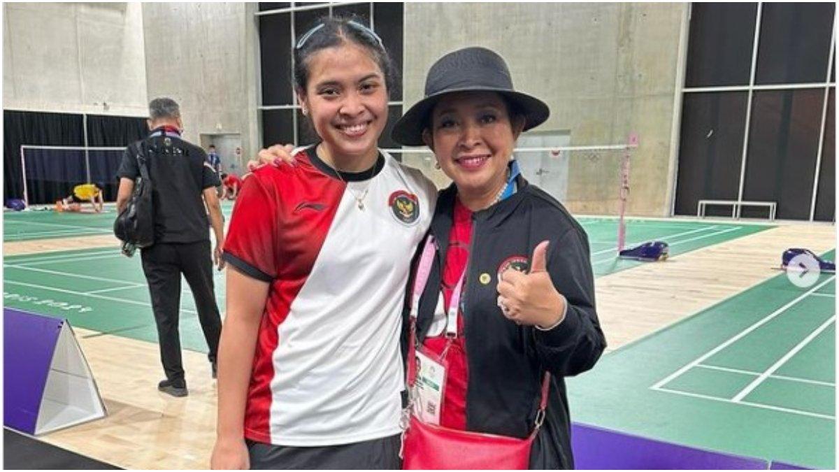 Titiek Soeharto begitu bahagia Gregoria Mariska Tunjung raih medali perunggu