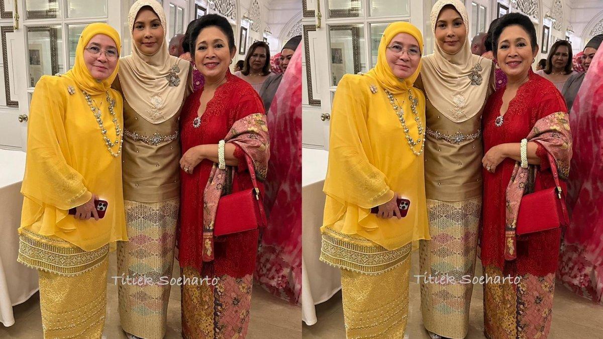 Titiek Soeharto bersama Permaisuri Sultan Terengganu