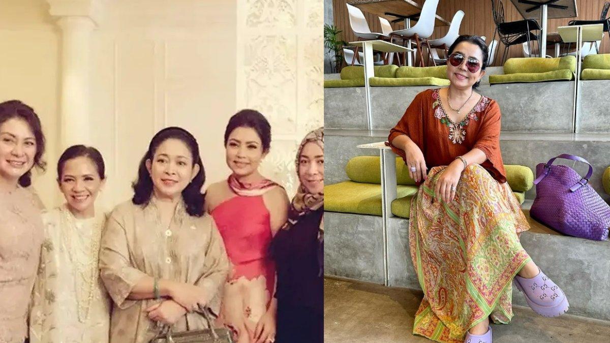 Titiek Soeharto hadiri acara ultah Mayangsari