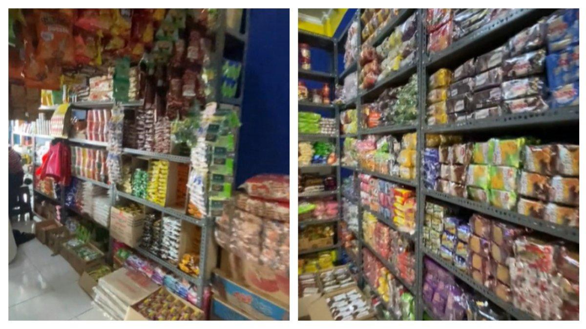 Penampakan toko kelontong yang super rapi