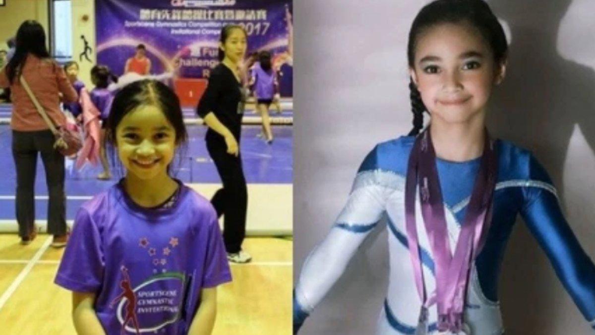 Transformasi Sydney Azkassyah Yusuf, putri dari Cut Tari yang dulunya merupakan atlet senam kini menjadi model.