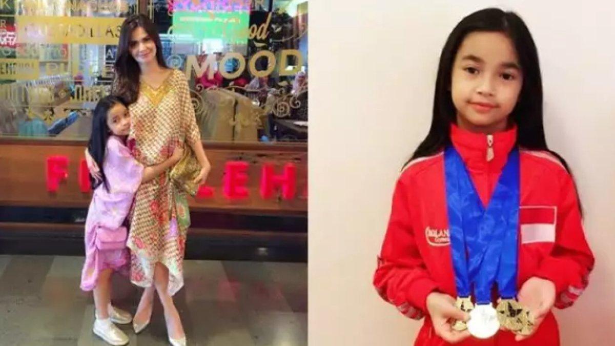 Transformasi Sydney Azkassyah Yusuf, putri dari Cut Tari yang dulunya merupakan atlet senam kini menjadi model.