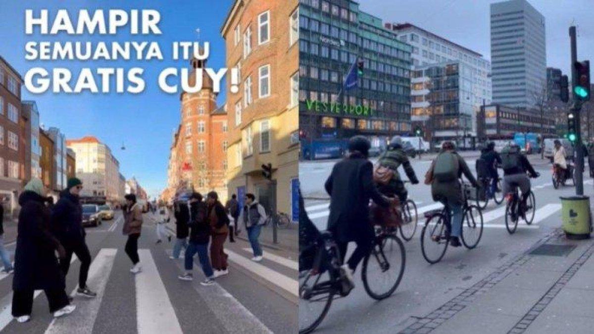 Transportasi dan pendidikan warga Denmark gratis
