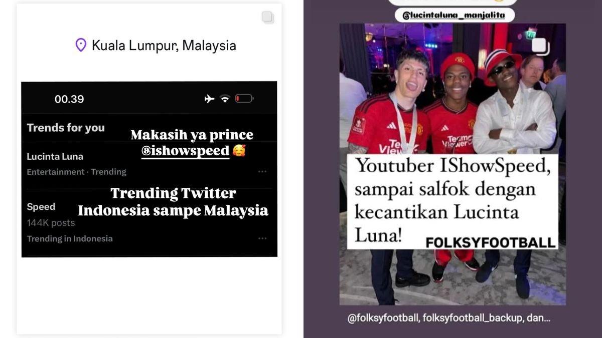 Trending topic di X