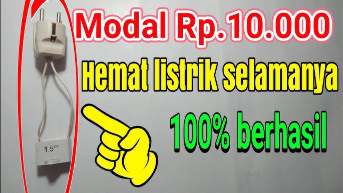Tak banyak yang tahu, trik ini bisa menghemat listrik sampai 100 persen berhasil, cukup modal 10 ribu saja.