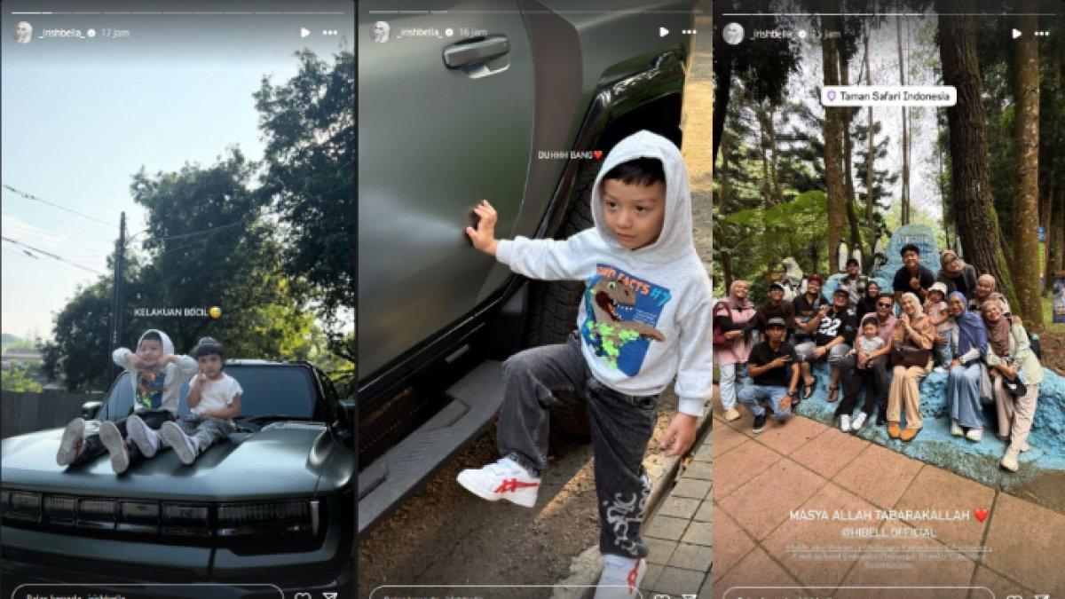 Ulah Air Rumi Akbar dan Amala Puti Sabai Akbar mencuri perhatian setelah menjadi anak sambung Haldy Sabri