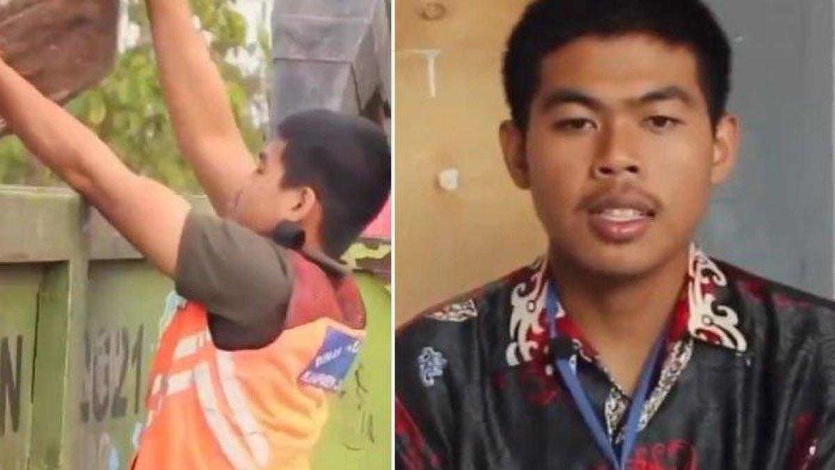 Ulfandi Fajritul, mantan tukang angkut sampah yang viral jadi bintara polri