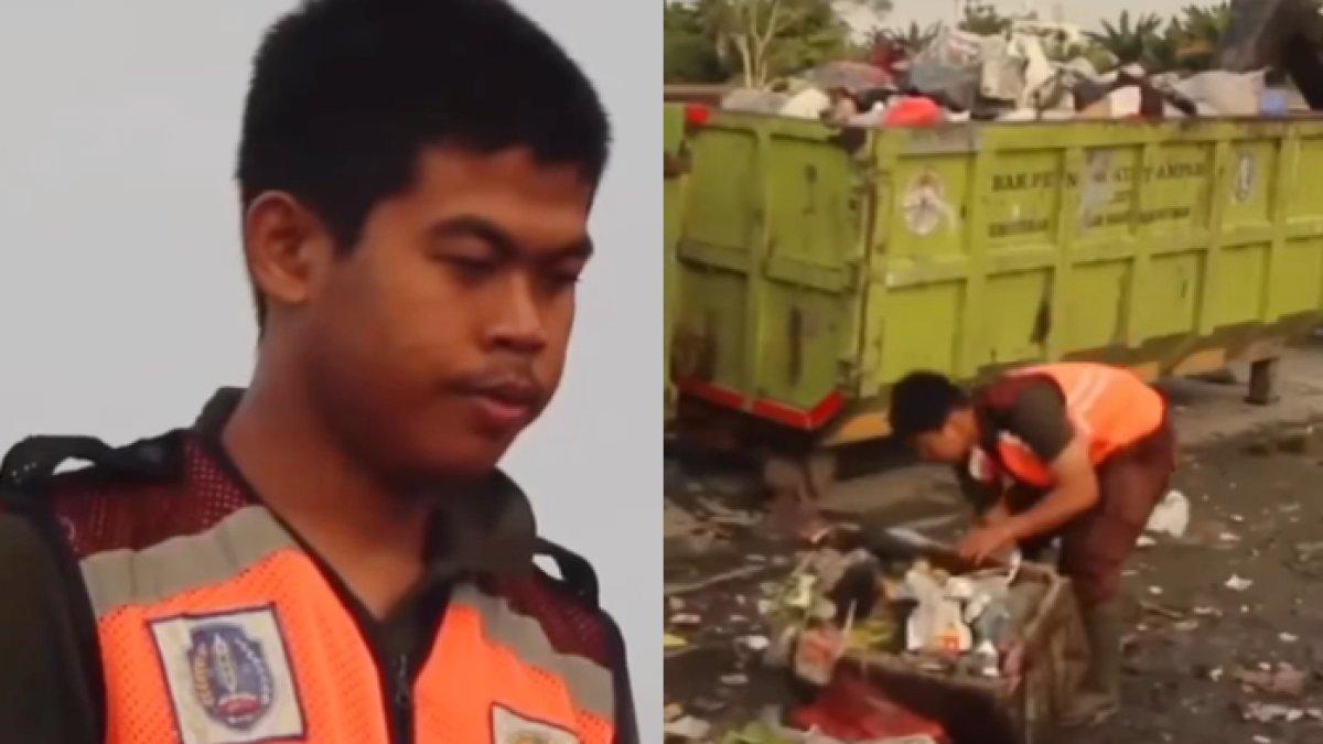 Ulfandi sempat jadi tukang angkut sampah