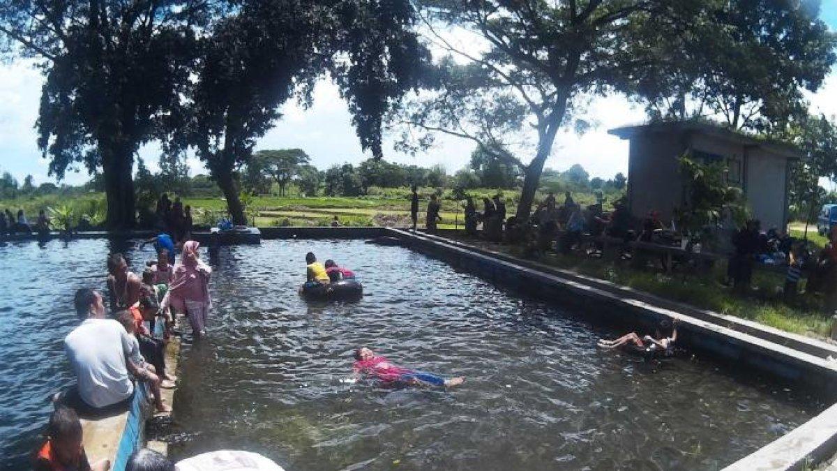 Kolam khusus anak-anak di Umbul Nilo