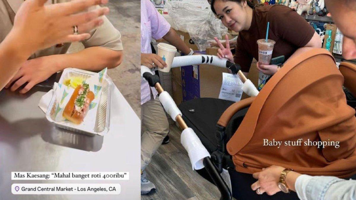 Unggahan Erina pamer roti 400 ribu dan stroler luar negeri