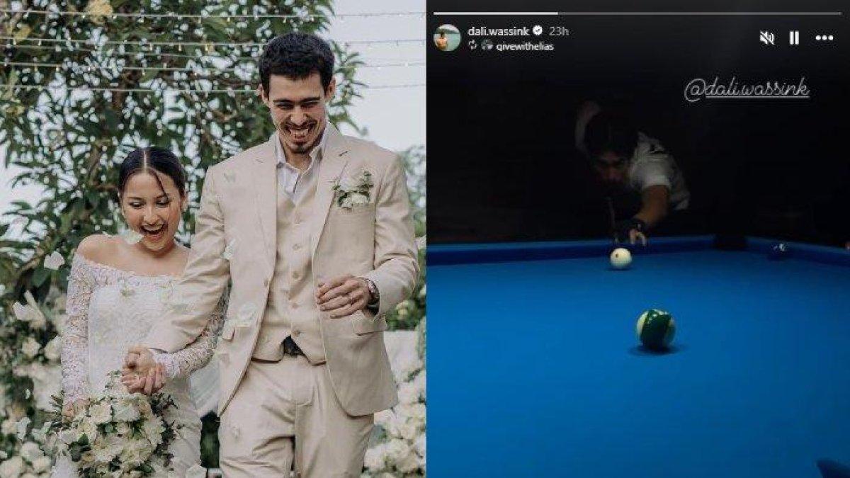 Suami Jennifer Coppen, Dali Wassing, meninggal dunia, Kamis (18/7/2024) dini hari. Sempat repost unggahan Story temannya.