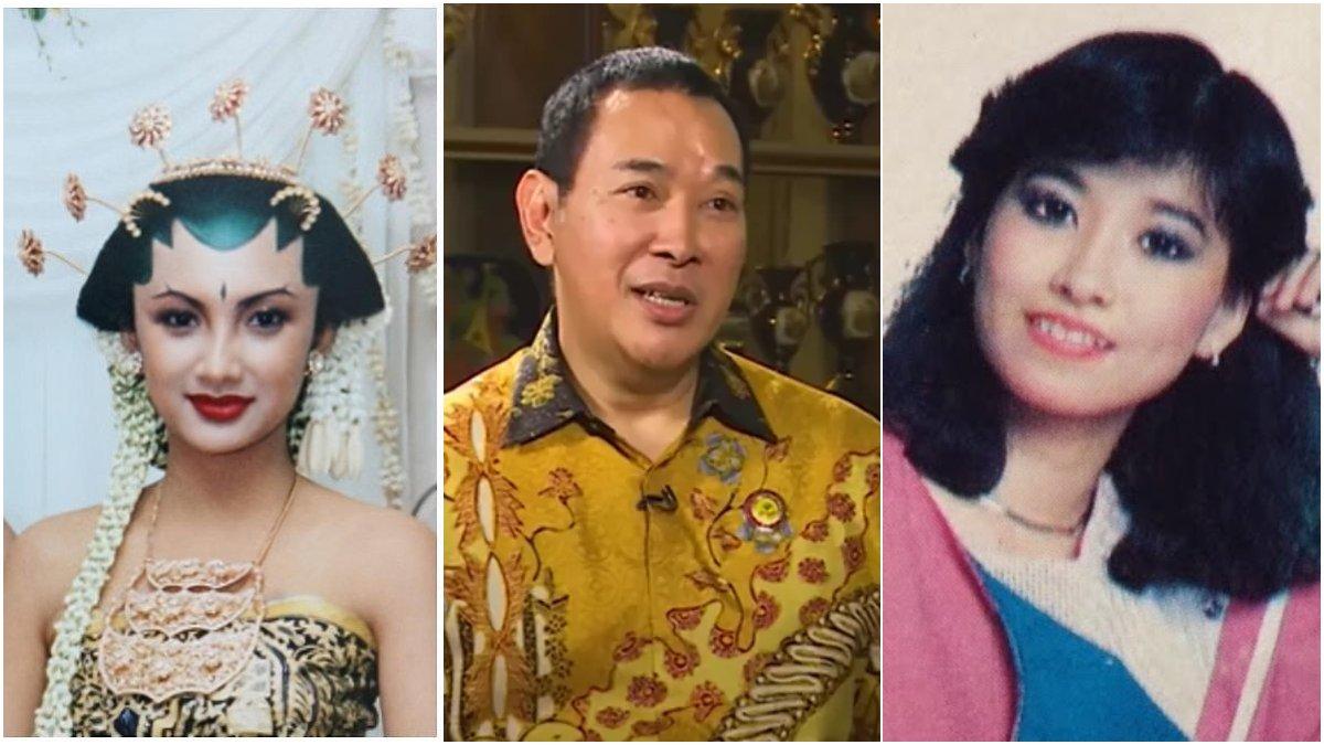Uniknya perjalanan cinta Tommy Soeharto, sempat dekat dengan 3 artis, namun berakhir di sosok Tata Cahyani meski berakhir tak sempurna.