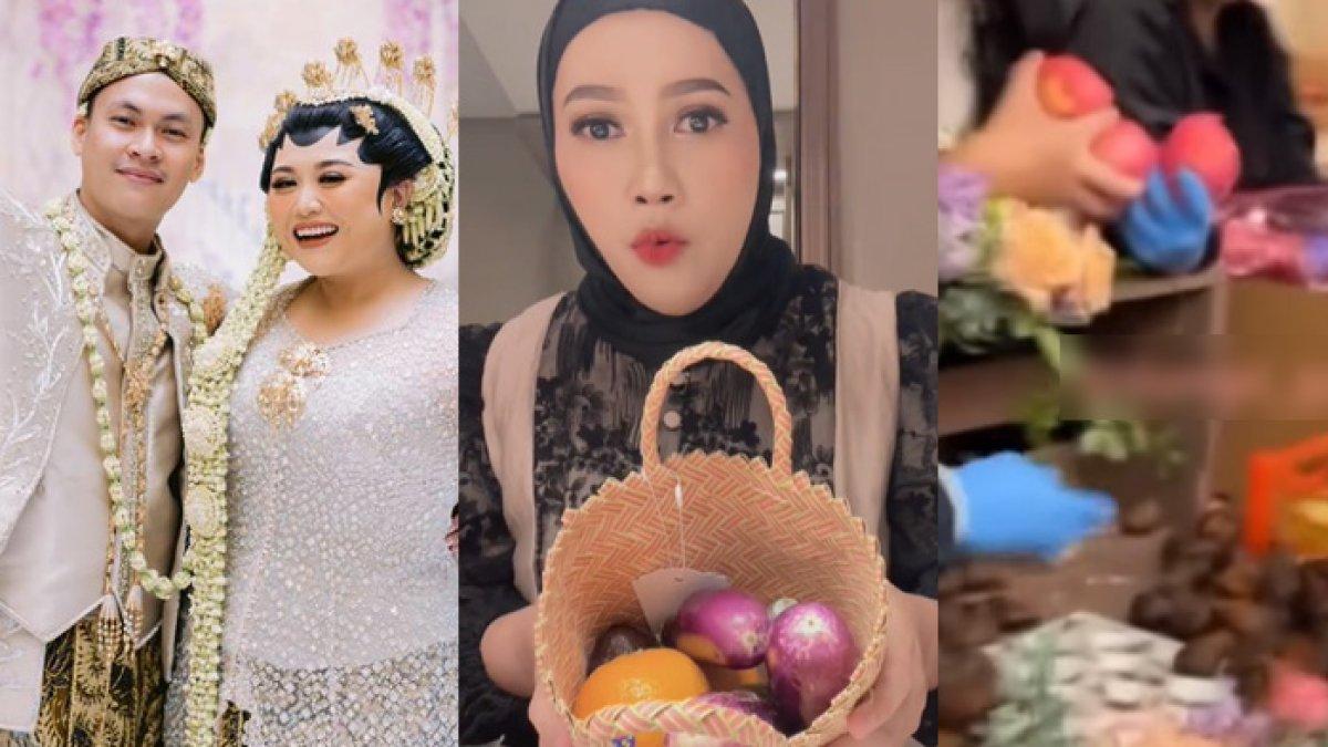 Uniknya souvenir pernikahan Clarissa Putri sahabat Fadil Jaidi