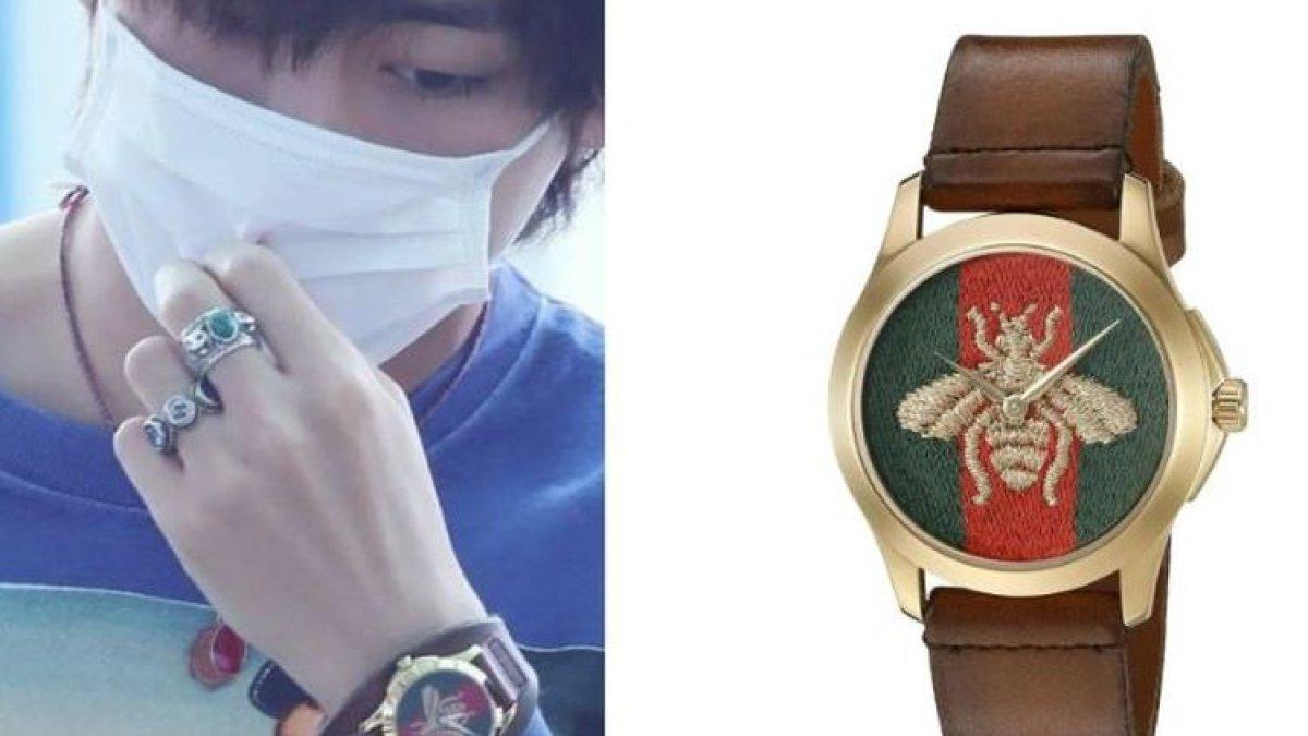 V BTS dan Gucci Le Marché des Merveilles