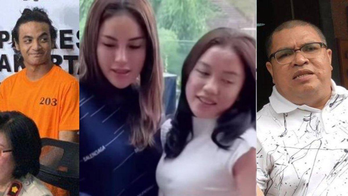 VADEL JADI TERSANGKA,- Lolly dan Nikita Mirzani pelukan erat setelah Vadel Badjideh ditahan, begini reaksi ayah Vadel Badjideh dan Razman Nasution.