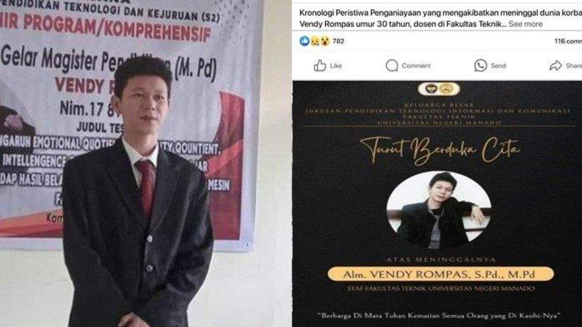 Vendy Rompas semasa hidup