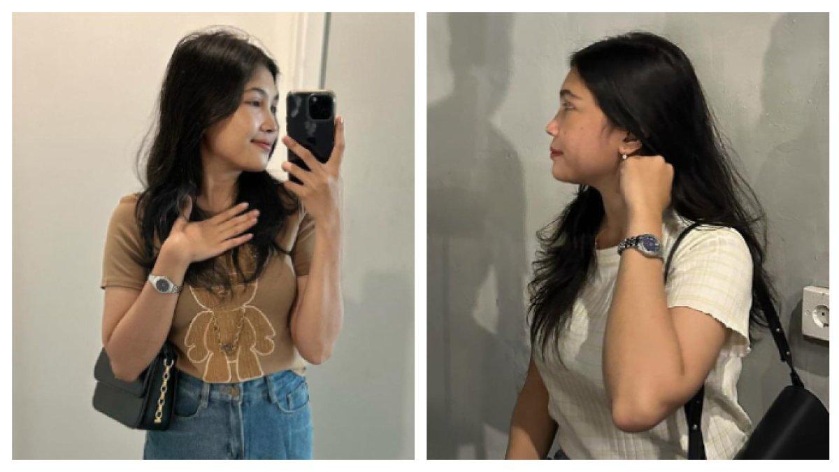 Potret terbaru Vera Simanjuntak yang makin cantik.