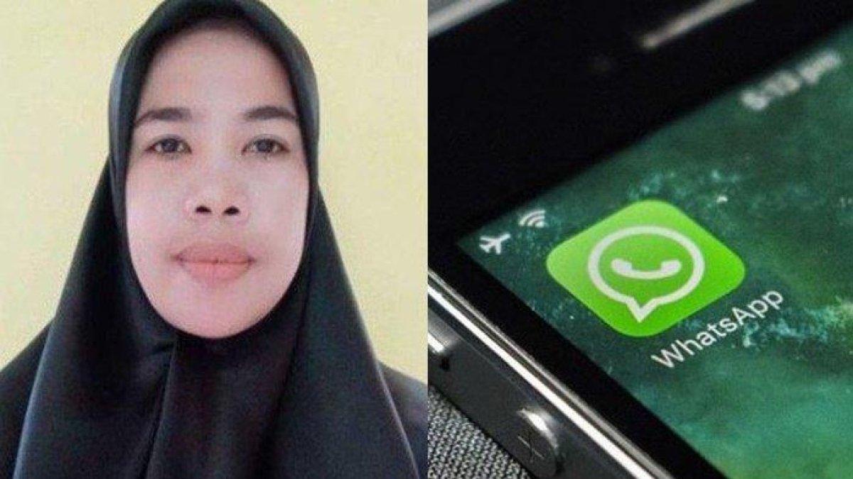 Verawati guru SD Inpres Karo, Kabupaten Bima yang dipecat hanya melalui pesan WhatsApp.