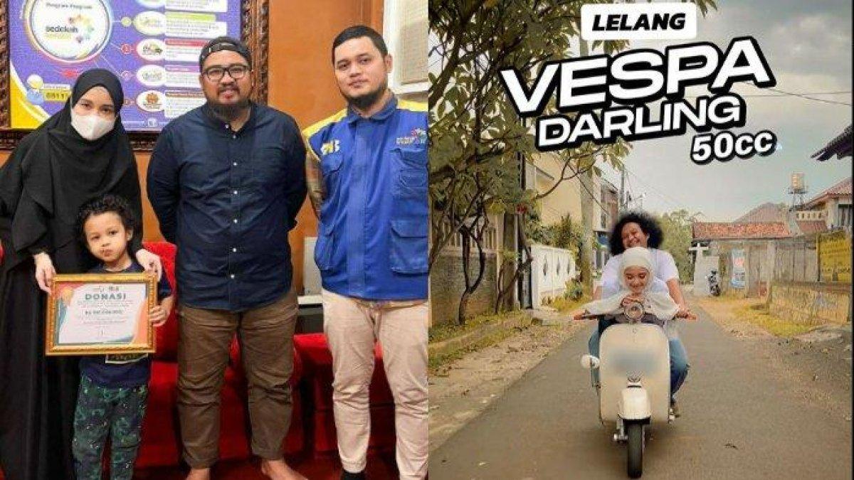 Vespa milik almarhum Babe Cabita sudah laku, uang telah didonasikan