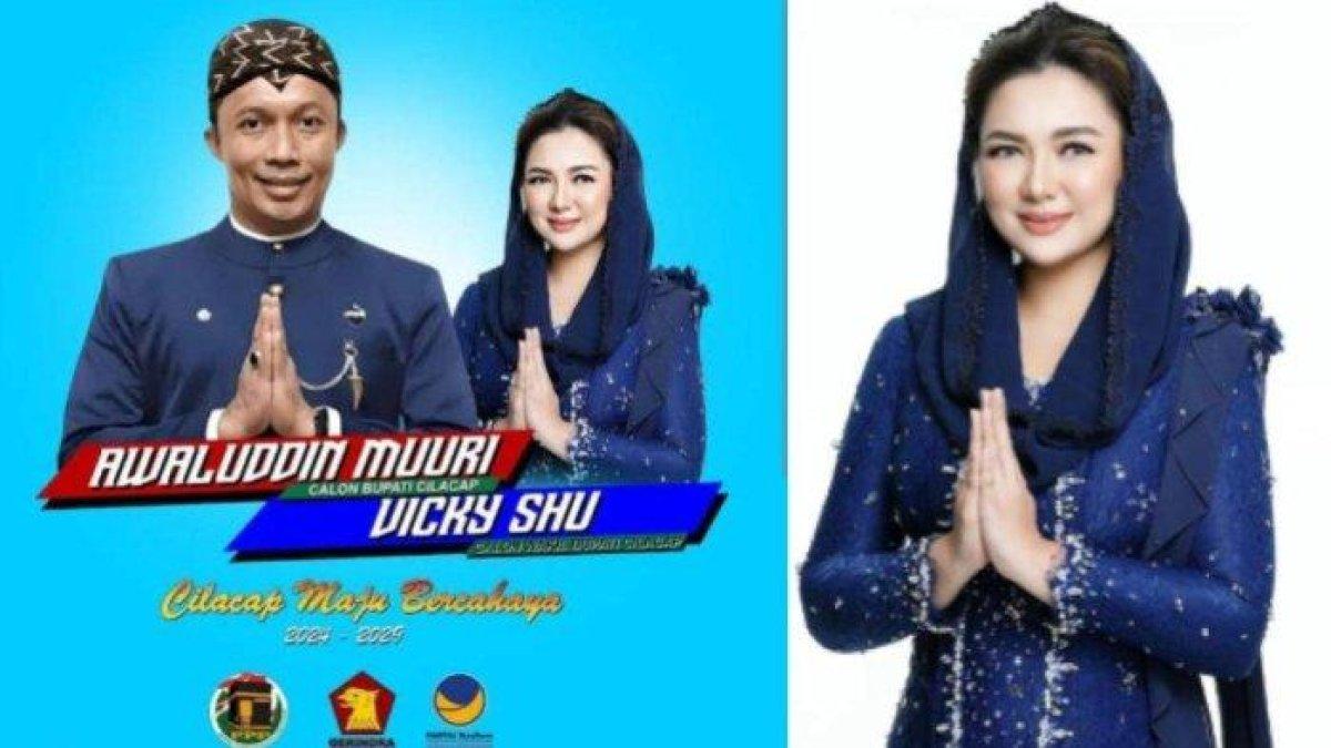 Vicky Shu di Pilkada Kabupaten Cilacap 2024