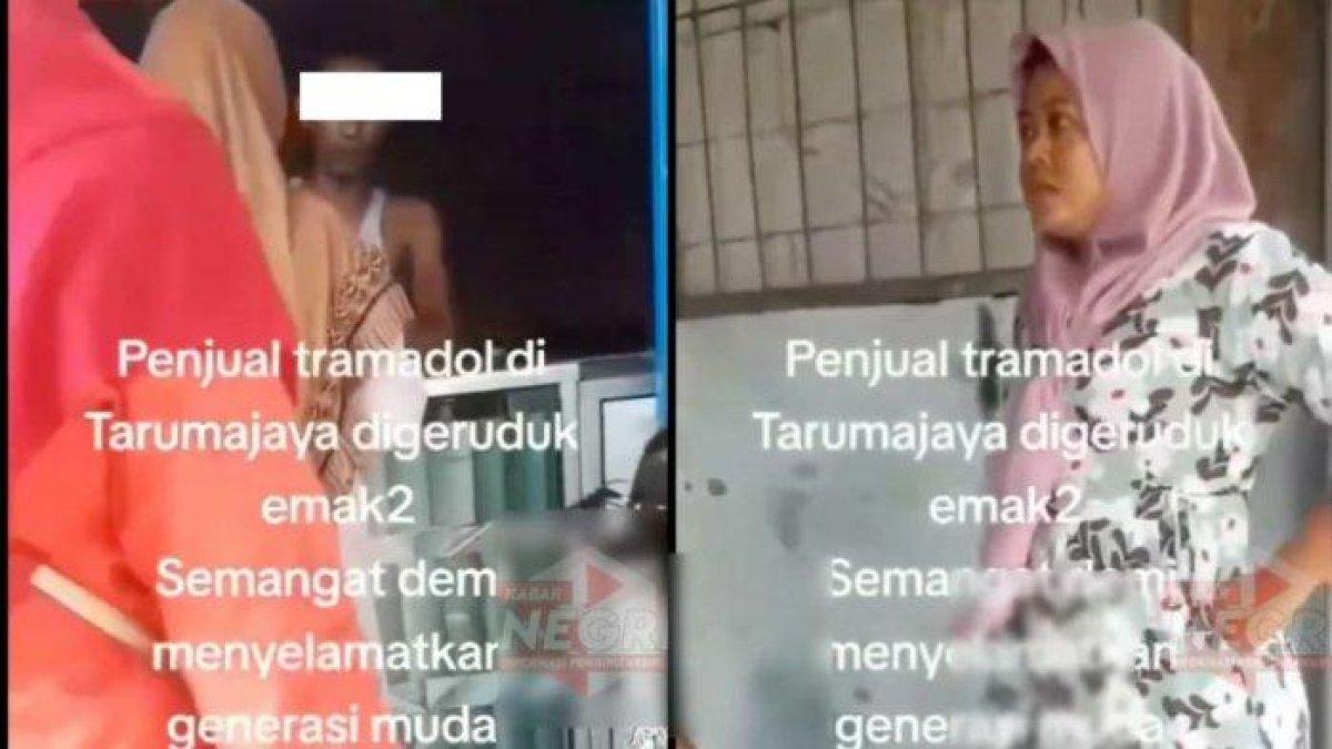 Video Emak-emak Geruduk Toko Obat Penjual Tramadol di Bekasi, Resah Anaknya Jadi Korban