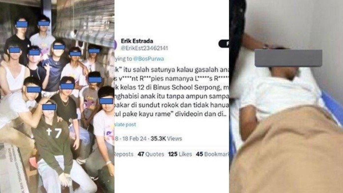 Kronologi kasus pembullyan di sekolah diduga melibatkan anak artis Vincent Rompies diungkap ibu korban. Pelaku sebut tindakanya untuk melatih mental