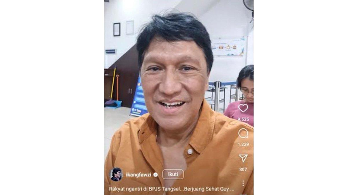Viral Ikang Fawzi antre pelayanan BPJS Kesehatan