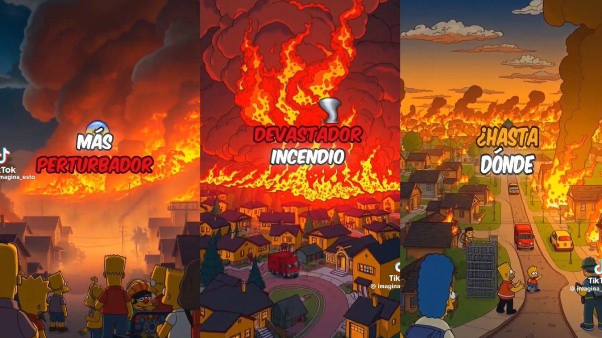 Viral adegan The Simpsons yang tayang 18 tahun lalu dinilai mirip dengan kebakaran Los Angeles