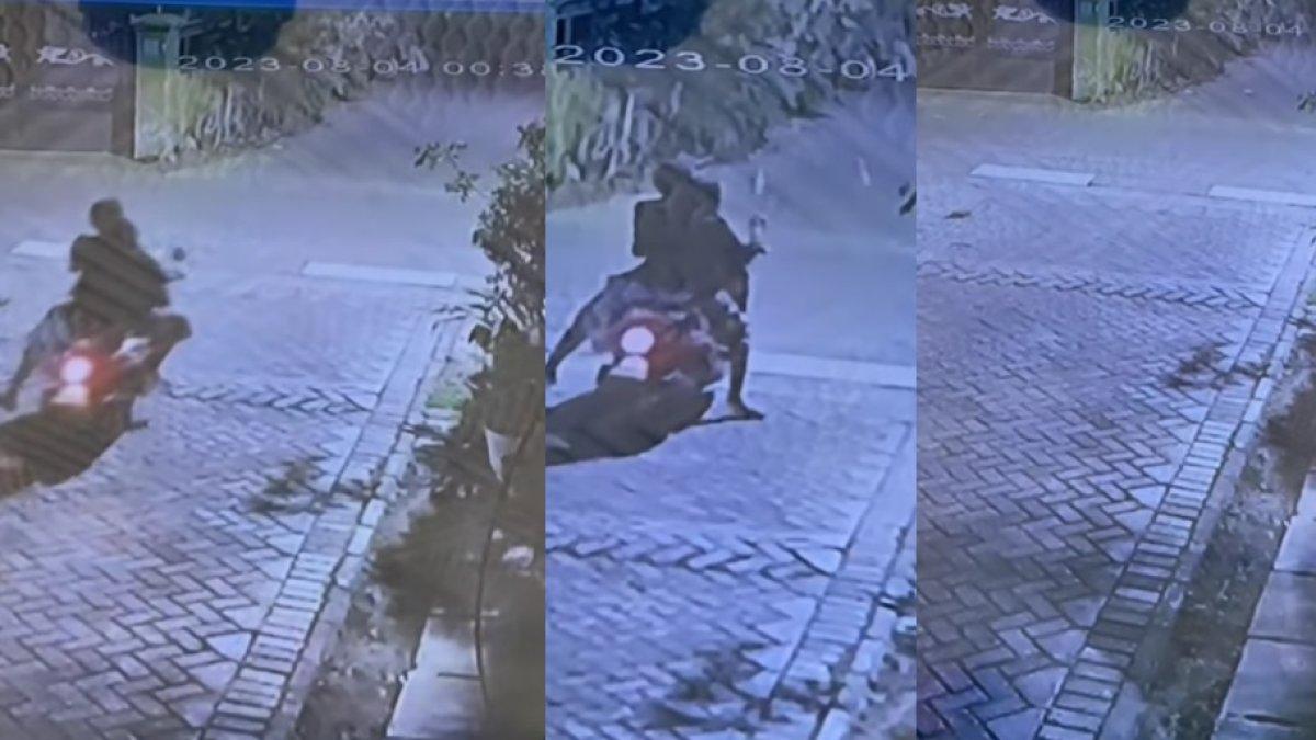 Viral aksi sepasang pengendara motor di Kota Nganjuk yang menebar uang secara misterius saat tengah malam viral di Media Sosial