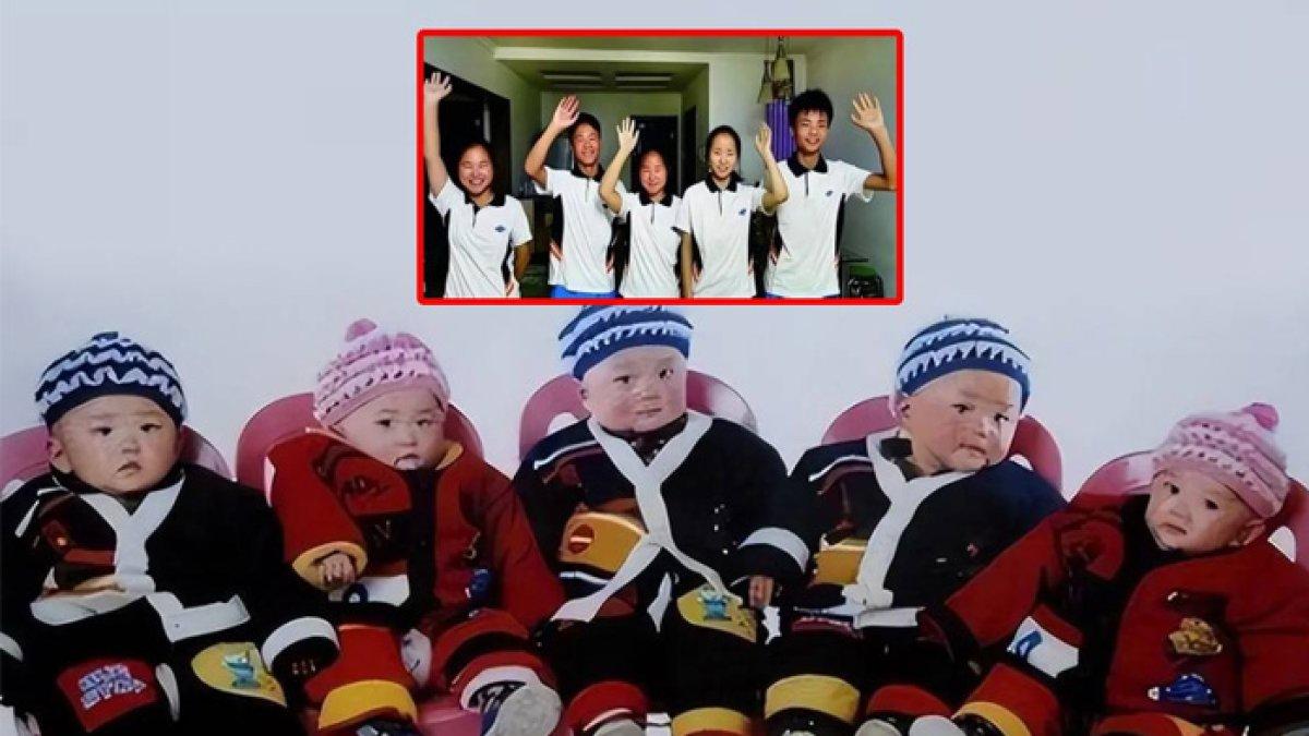 Viral bayi kembar 5 di Tiongkok, begini kabarnya sekarang a