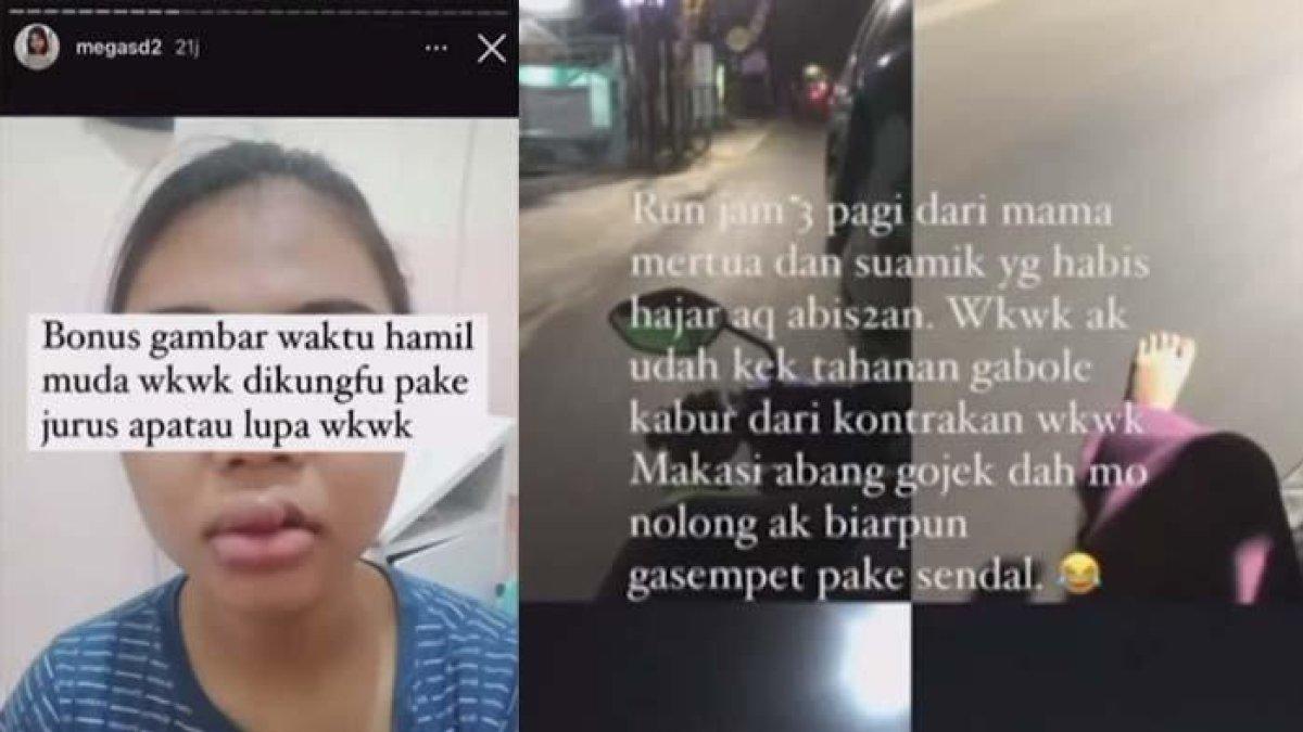 Viral curhatan Mega Suryani Dewi sebelum meninggal dunia di tangan suami, Nando. Mega ternyata pernah dihajar ibu mertua hingga kabur dari rumah