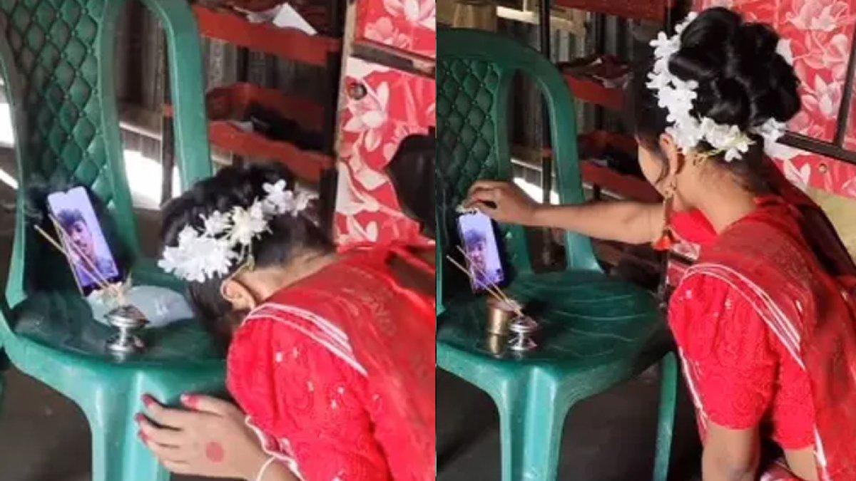 Viral di media sosial video seorang wanita melakukan ritual doa seperti menyem ccc
