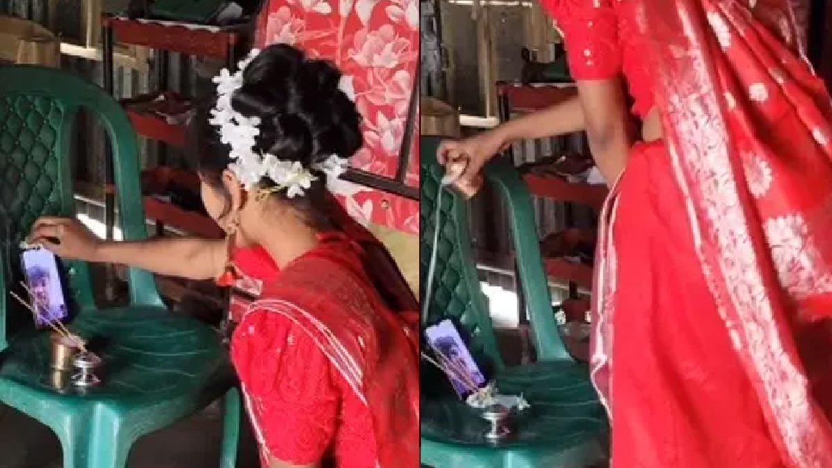 Viral di media sosial video seorang wanita melakukan ritual doa seperti menyemb