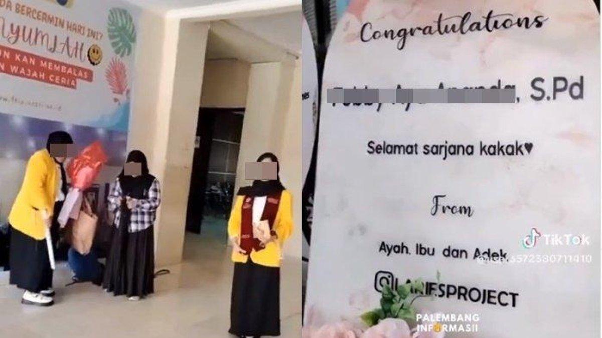 Viral dosen ngomel lihat mahasiswi kebanjiran ucapan selamat usai sidang skripsi