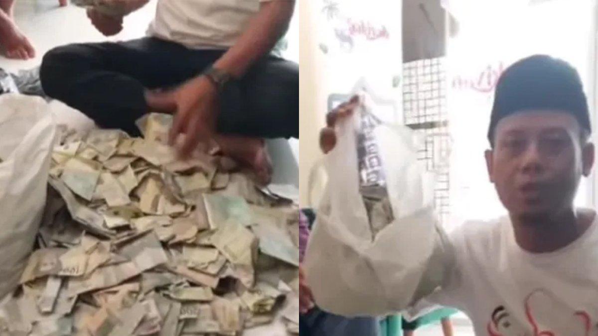 Viral kisah tukang parkir yang sudah empat kali pergi umroh, bayar pakai uang pecahan Rp 2 ribuan