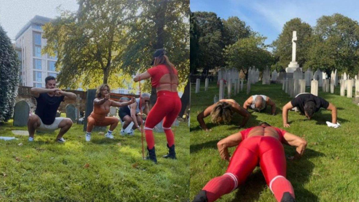 Viral model cantik ini geram karena selalu mendapat pelecehan saat berada di GYM, kini pindah olahraga di area pemakaman
