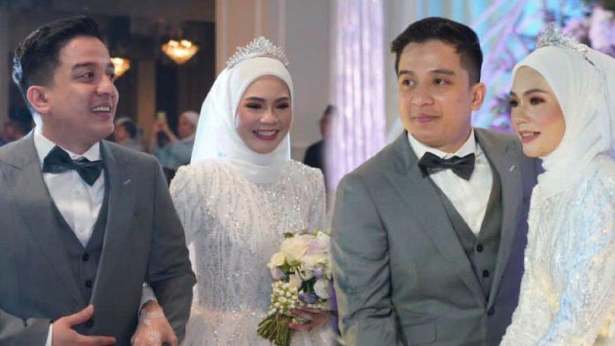 Viral pasangan pengantin naik LRT ke pernikahan