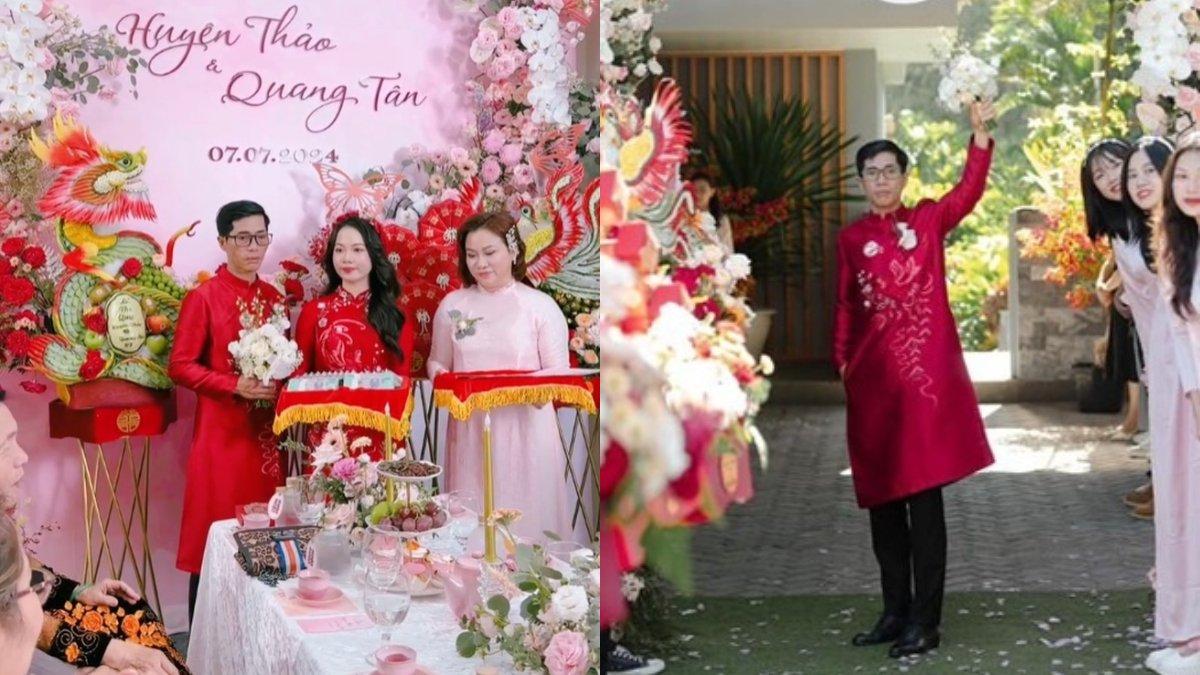 Viral pengantin pria terlihat mendapatkan hadiah sebesar Rp 127   fcv