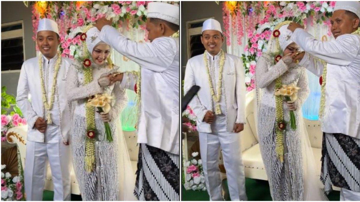 Viral pengantin wanita dikira nikahi 2 pria sekaligus (2)