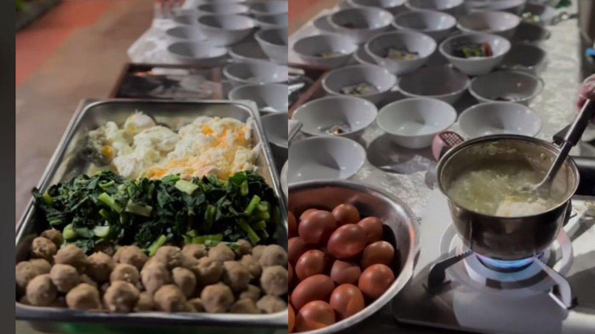 Viral pesta nikahan hidangkan mie instan