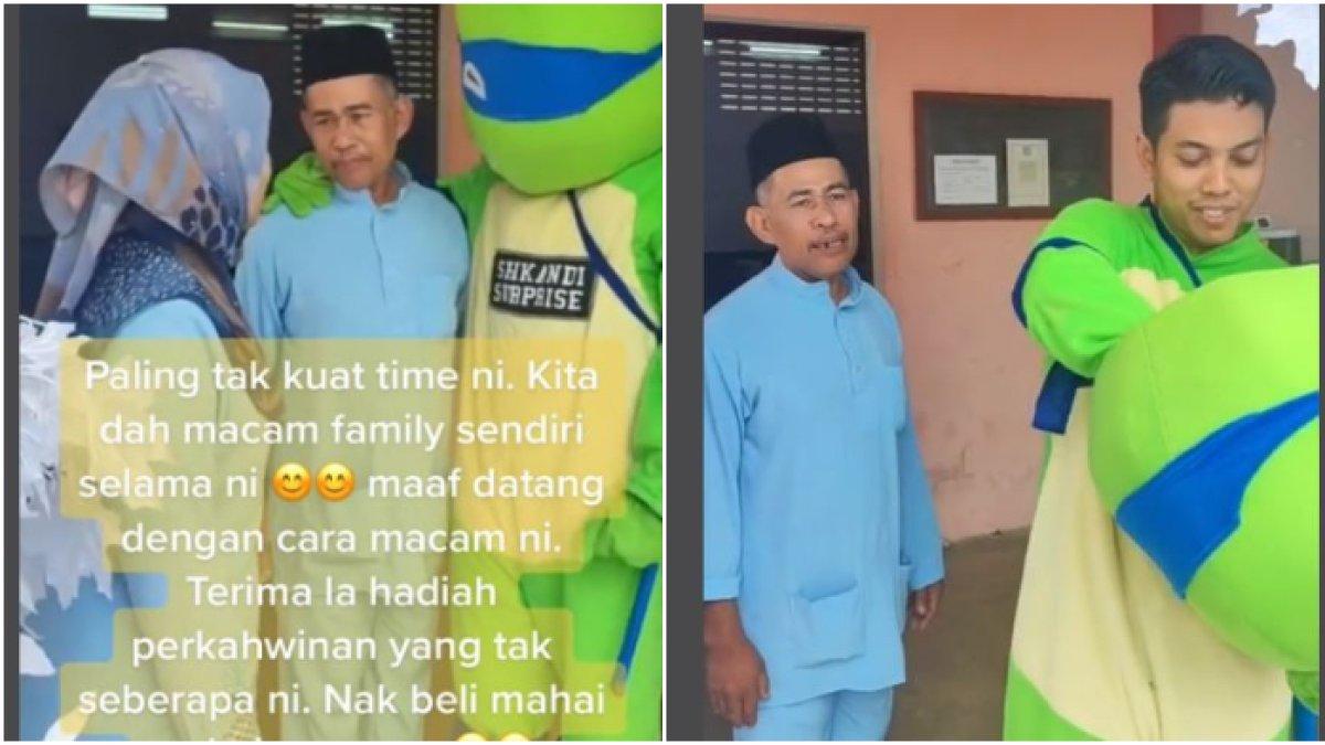 Viral pria datang ke nikahan mantan (3)