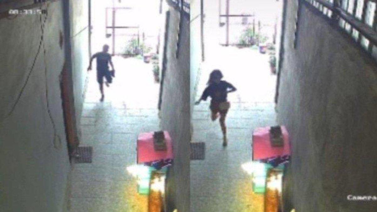 Viral sebuah rekaman CCTV seorang wanita yang lari ketakutan dikejar kekasihnya.