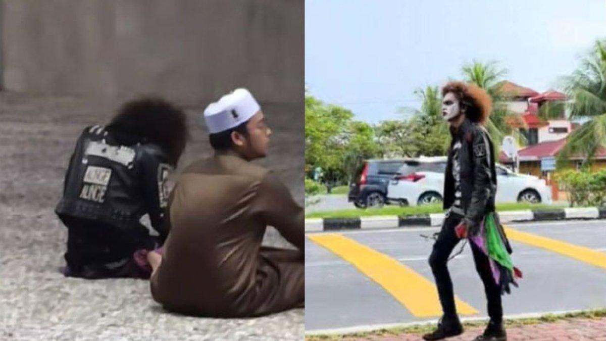 Viral seorang pemuda dengan tampilan metal ternyata seorang yang taat agama, rajin salat ke masjid