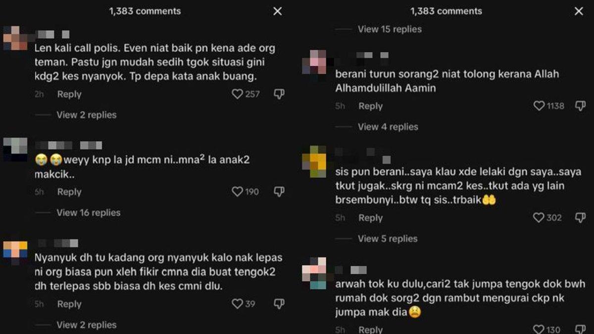 Viral video nenek-nenek ngesot di tengah jalan jam 3 pagi mau beli ikan